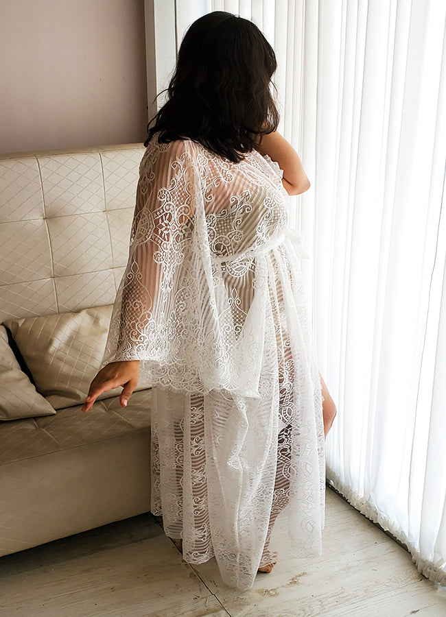 Bridal robe- Curve Collection